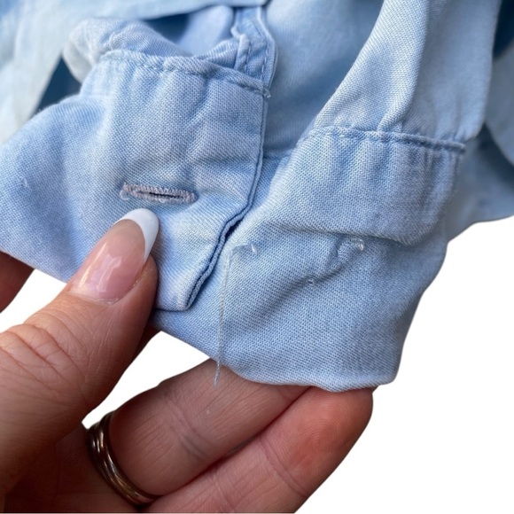 Vince Camuto Side Tie Surplice Top I Size:L - Picture 11 of 13